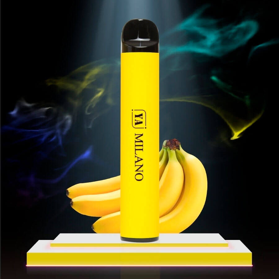 одноразовые электронные сигареты Milano 1200 Банан фото