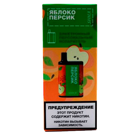 одноразовые электронные сигареты SIDIA 3000 тяг Яблоко Персик фото